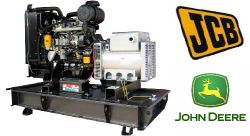 Agregaty prądotwórcze 30 - 200 kVA - JCB, John Deere