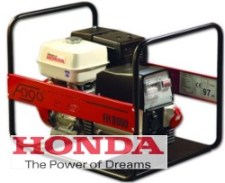 agregaty prądotwórcze fogo z autostartem SZR - silnik HONDA 