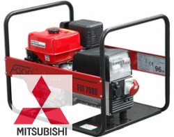 agregaty prądotwórcze fogo z autostartem SZR - silnik mitsubishi